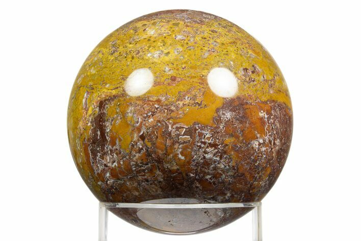 Polished Stone Canyon Jasper Sphere - California #311638